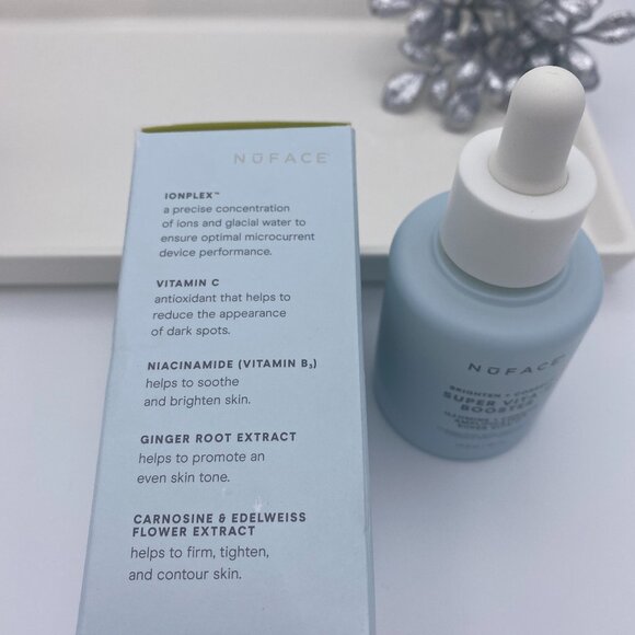 NuFACE Skincare-Brighten + Correct Super Vita-C Booster Care-Full 30ml-BOXED-NEW - Picture 9 of 14
